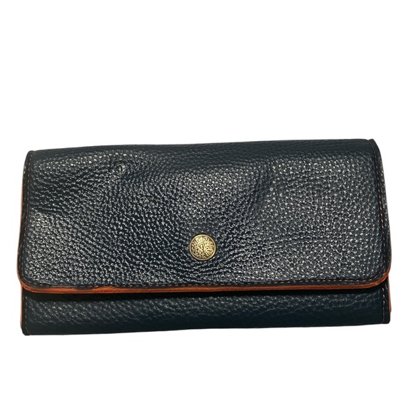 Safe Keeper Blue and Orange Wallet - Picture 1 of 9